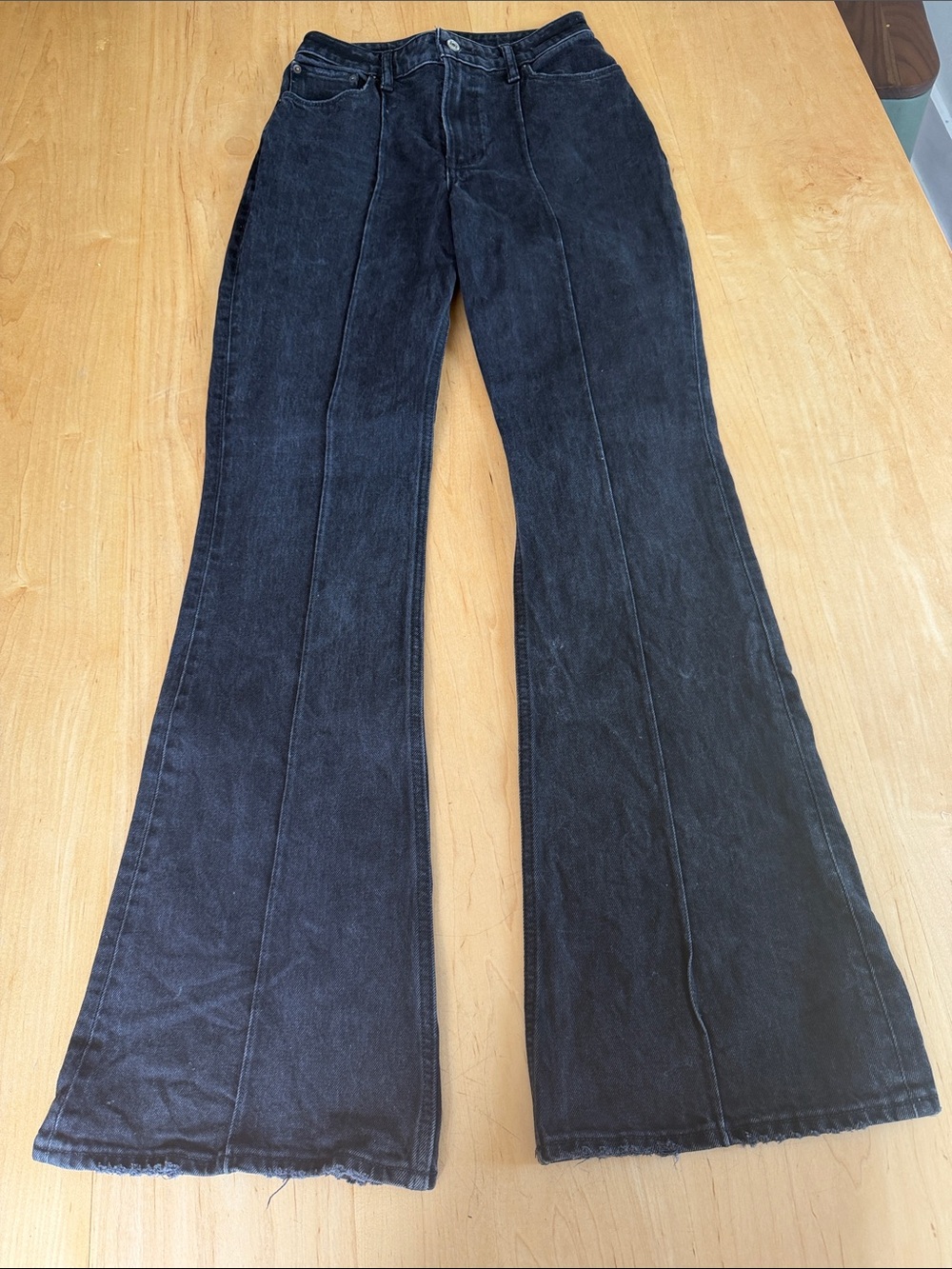 Abercrombie & Fitch Black Flare Jeans